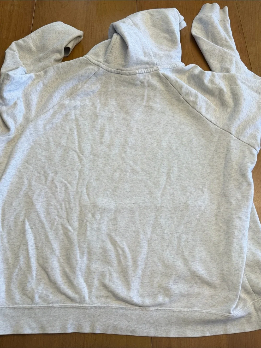 Nike Light Gray Pullover High-Neck Hoodie XL